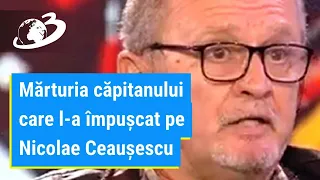 Mărturia căpitanului care l-a împușcat pe Nicolae Ceaușescu la Târgoviște: A fost lovitură de stat