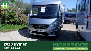 2020 Hymer Exsis I 474