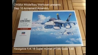 Step 10 building Hasegawa FA-18 Super Hornet by Chrizlys Modellbau Werkstatt