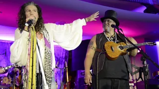 Willie K and Steven Tyler play Dream On