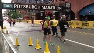 Pittsburgh Marathon Finish Line: 10:30 AM to 11 AM