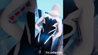 😎Spider Gwen VS Venom Comic Dance Fight_02 😱💦 #shorts