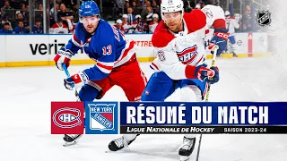 Canadiens vs Rangers | Faits saillants 7/4/24