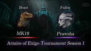 MK19 vs Prawsha - Armies of Exigo Tournament Season 1