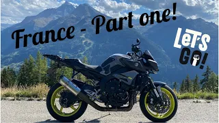 France by Motorcycle - The Route De Grand Alps - Part one!