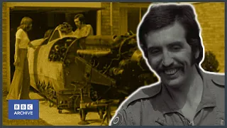 1973: Luton man's GARAGE SPITFIRE REPAIR | Nationwide | Weird and Wonderful | BBC Archive