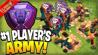 Copying the #1 PLAYER IN THE WORLD's Army for Legends League! (Clash of Clans)