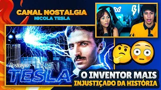 NIKOLA TESLA - O INVENTOR MAIS INJUSTIÇADO DA HISTÓRIA | [React em Casal] 🔥