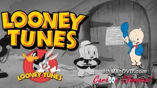 LOONEY TUNES (Looney Toons): PORKY PIG - Ali-Baba Bound (1940) (Remastered) (HD 1080p) | Mel Blanc