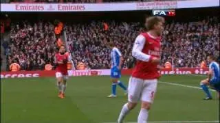 Arsenal 2-1 Huddersfield | The FA Cup 4th Round - 30/01/11