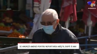 Se anunță amenzi pentru nepurtarea măștii, după 15 mai - Litoral TV