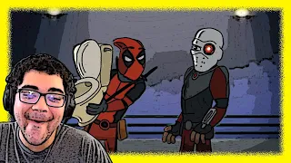 Deadpool Vs Deadshot - Cartoon Beatbox Battles (REACTION)