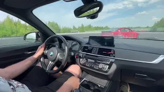 BMW M2 Competition exhaust. Drift. Part 4