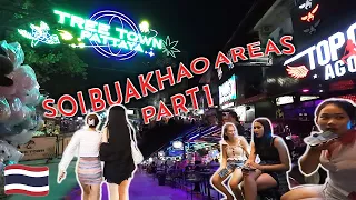 Soi Buakhao Areas (Myth Night, MIT, Tree Town, LK Metro, Soi Diana, Soi Pothole) Pattaya, Thailand