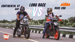 Ktm Duke 390 Bs6 Vs 2022 Royal Enfield Continental GT 650 | Gt ne Dhage Khol diye | Ktm Ki Baji band