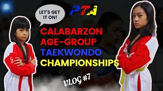 2023 CALABARZON AGE GROUP TAEKWONDO CHAMPIONSHIPS / 8-year-old taekwondo girl (GOLD MEDAL)
