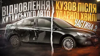 Шпаклівка, Грунтовка, Фарбування Китайського авто. JAC J5. Частина 2