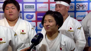 TEAM JAPAN - WORLD JUDO CHAMPIONS BAKU 2018