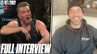 Aaron Rodgers Joins The Pat McAfee Show After His Bye Week To Talk Dr.  Joe Rogan, His Toe & More