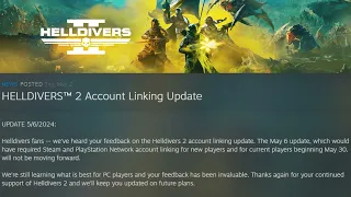 helldivers vs PlayStation we win, all info