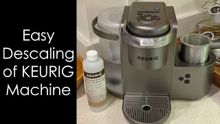 How to Descale and Clean a Keurig K-Cafe Machine