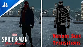 Venom Suit Transitions | Marvel`s Spider-Man Miles Morales PC Mod!!!