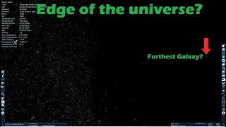 From our earth to the edge of the universe (in space Engine!)