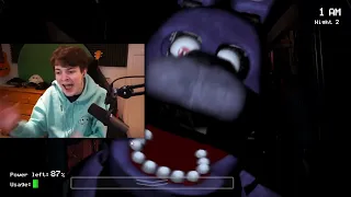 Tubbo Gets Very Scared in Five Night's at Freddy's w/ Jack, & Ranboo