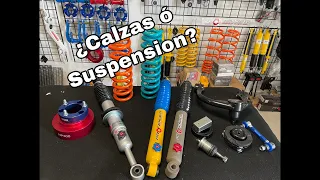 Diferencias entre calzas de elevacion y suspension completa