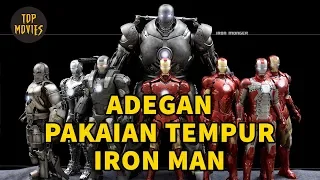 LUAR BIASA!! Inilah Adegan Perubahan Pakaian Tempur Iron Man - Top Movies