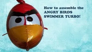 How to Assemble the Angry Birds Air Swimmer Turbo! Fun Toy!