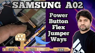 Samsung A02 Power Button Flex Jumper Ways | Power Key Not Working | Za Mobile