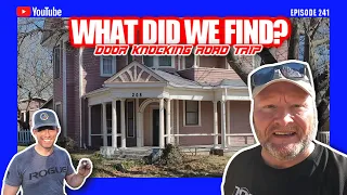 What Did We Find? | A Door Knocking Road Trip | Metal Detecting Old Homes in a Small Town