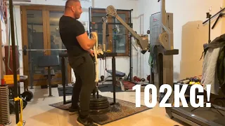 Ermes Gasparini New World Record 102KG