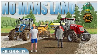 Removing Stones, adding Lime and planting Seed - NO MANS LAND  with @The FarmSim Guy  - FS22
