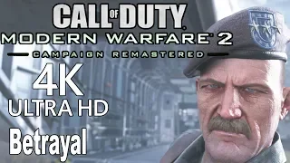 Call of Duty Modern Warfare 2 Remastered - Shepherd's Betrayal [4K]