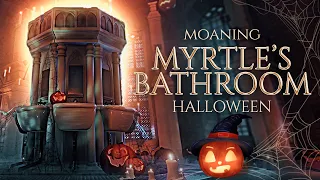 Halloween in Moaning Myrtle's Bathroom 🎃✨🕯✨💀 Harry Potter inspired Ambience & Music