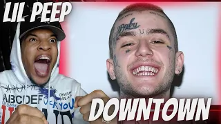 FIRST TIME HEARING | LIL PEEP - DOWNTOWN | REACTION