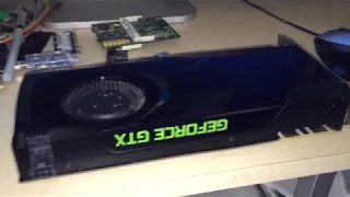 How to Flash an nVidia GeForce GTX680 Graphics Card for a Mac Pro