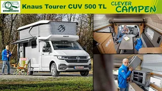 Knaus Tourer CUV 500 TL - Geht das neuartige Konzept auf? - Clever Campen - Die Testcamper