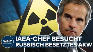 KRIEG IN DER UKRAINE: IAEA-Chef Grossi besucht erneut AKW in Saporischschja
