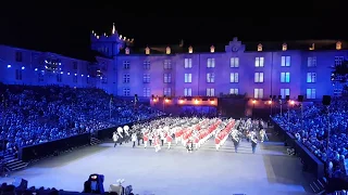 Grand Finale with 'O Waly, Waly' at Basel Tattoo 2018