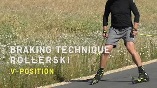 Fischer Nordic | Rollerski braking technique