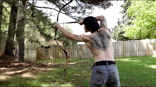 Asiatic archery back tension/balance observation.