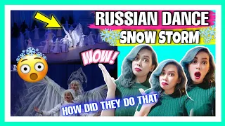 IGOR MOISEYEV BALLET. WINTER FANTASY SNOWSTORM |  REACTION♥️🇷🇺