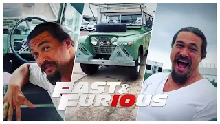 Fast & Furious 10: Jason Momoa's Personal 1961 Land Rover Tour!