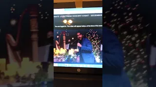 Josh Groban 2020 Holiday Livestream show