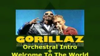 Gorillaz - Orchestral Intro + Welcome To The World Of The Plastic Beach (Live at Glastonbury 2010)