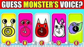 IMPOSSIBLE 🔊 Guess the MONSTER'S VOICE | GARTEN OF BANBAN Chapter 6 | Bittergiggle, Kittysaurus