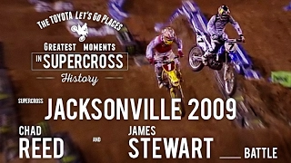 Jacksonville 2009 |  James Stewart and Chad Reed battle